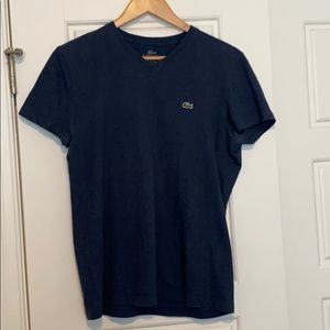 Lacoste Men’s V Neck T-Shirt SZ Small